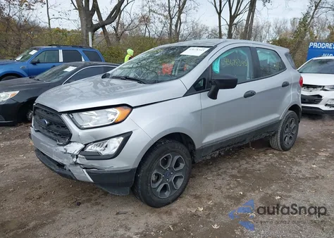 2021 Ford Ecosport S из США, поврежденный, VIN MAJ6S3FL7MC416645